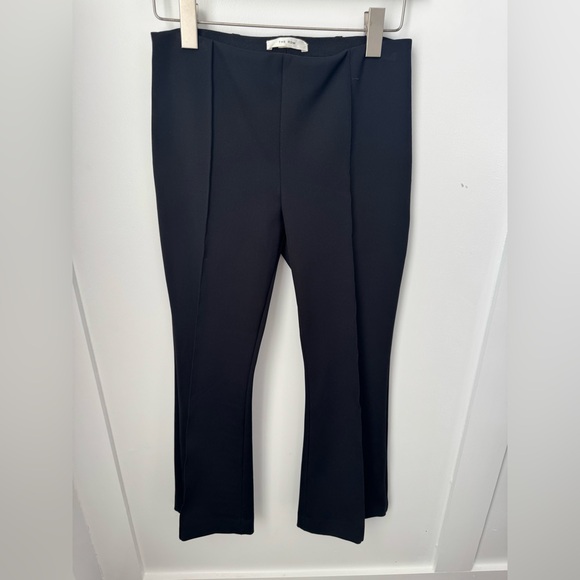 THE ROW Becca High-rise Black Nylon-blend Pants Size XS - Picture 5 of 9